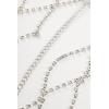 imageBABEYOND Rhinestone Shawl for Women  Asymmetric Shiny Cape Crystal Chain for Night Party Beaded AccessoriesCrystal