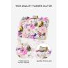 imageBABEYOND Flower Clutch Evening Bag  Women 3D Multicolored Beaded Shoulder Handbag Purse for 1920s Party Prom Wedding