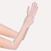 imageBABEYOND Women Long Tulle Gloves  Long Opera Party Gloves Stretchy Mesh Gloves Adult Size Elbow Length
