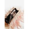 imageBABEYOND Womens Ostrich Feather Clutch  Pearl Evening Bag Shoulder Dress Handbag Purse for 1920s Party Prom Wedding