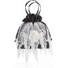 imageBABEYOND Wedding Purses for Women  Bridal Evening Clutch Floral Lace Trim Bag Purse with Inner Bag for Dollar Dance Party