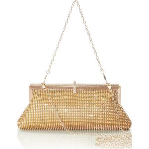 imageBABEYOND Womens Sparkly Evening Bags Glitter Rhinestone Clutch Purse for 1920s Party Prom Wedding