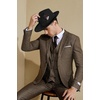 image:imageBABEYOND Fedora Hats Cap for Men Women Wide Brim Hat 1920s Gatsby Panama Costume AccessoriesBlack