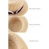image:imageBABEYOND Mens Brim Boater Hat Gatsby Straw Panama Hat Fedora Summer Beach Sun Hat 20s Costume AccessoriesBlack Red White