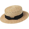 image:imageBABEYOND Mens Brim Boater Hat Gatsby Straw Panama Hat Fedora Summer Beach Sun Hat 20s Costume AccessoriesBlack