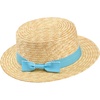 image:imageBABEYOND Mens Brim Boater Hat Gatsby Straw Panama Hat Fedora Summer Beach Sun Hat 20s Costume AccessoriesBlueserrated