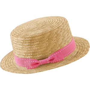 image:imageBABEYOND Mens Brim Boater Hat Gatsby Straw Panama Hat Fedora Summer Beach Sun Hat 20s Costume AccessoriesPink