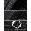 image:imageBABEYOND Mens Suit Vest Slim Fit Waistcoat Business Dress Vests for Suit TuxedoBlack Stripe