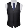 image:imageBABEYOND Mens Suit Vest Slim Fit Waistcoat Business Dress Vests for Suit TuxedoDark Gray