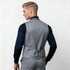 image:imageBABEYOND Mens Suit Vest Slim Fit Waistcoat Business Dress Vests for Suit TuxedoGray