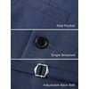 image:imageBABEYOND Mens Suit Vest Slim Fit Waistcoat Business Dress Vests for Suit TuxedoNavyblue