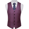 image:imageBABEYOND Mens Suit Vest Slim Fit Waistcoat Business Dress Vests for Suit TuxedoPurple