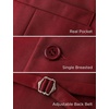image:imageBABEYOND Mens Suit Vest Slim Fit Waistcoat Business Dress Vests for Suit TuxedoWinered