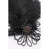 image:imageBABEYOND 1920s Feather Flapper Headband  Vintage Sequin Headpiece for Gatsby Party Roaring 20s Costume AccessoriesBlack