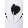 image:imageBABEYOND 1920s Feather Flapper Headpiece  Vintage Rhinestone Headband for Gatsby Party Roaring 20s Costume AccessoriesWhiteBlack