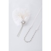 image:imageBABEYOND 1920s Feather Flapper Headpiece  Vintage Rhinestone Headband for Gatsby Party Roaring 20s Costume AccessoriesWhiteWhite