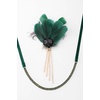 image:imageBABEYOND 1920s Feather Headpiece Roaring 20s Flapper Headband Great Gatsby Crystal Hair Accessory Vintage Jazz Age Hair JewelryGreenGreen