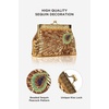 image:imageBABEYOND 1920s Flapper Peacock Clutch Vintage Gatsby Sequined Evening Handbag Beaded BagGolden