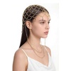 image:imageBABEYOND 1920s Vintage Crystal Beaded Headpiece Decorative Hair Jewelry with Tassels amp Crystals for CostumesGoldGold