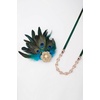 image:imageBABEYOND 1920s Vintage Peacock Feather Headband with Rhinestones Roaring 20s Gatsby Inspired Headpiece for Retro HairstylesGreenGreen