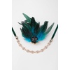 image:imageBABEYOND 1920s Vintage Peacock Feather Headband with Rhinestones Roaring 20s Gatsby Inspired Headpiece for Retro HairstylesGreenGreen