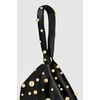 image:imageBABEYOND Clutch Purses for Women  Satin Evening Bag Triangle Purse Pearl Handbag for Wedding Prom PartyBlack With Golden Pearls