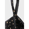 image:imageBABEYOND Clutch Purses for Women  Satin Evening Bag Triangle Purse Pearl Handbag for Wedding Prom PartyBlack With Golden Rivets