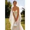 image:imageBABEYOND Clutch Purses for Women  Satin Evening Bag Triangle Purse Pearl Handbag for Wedding Prom PartyWhite