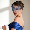 image:imageBABEYOND Elegant Butterfly Mask for Women Mardi Gras Masquerade Ball Venetian Style Party Costume AccessoryBlue