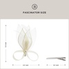 image:imageBABEYOND Fascinator Hair Clip for Women  Tea Party Kentucky Elegant Chic Mesh Feather Flower Bridal Wedding HeadpieceBeige