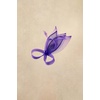 image:imageBABEYOND Fascinator Hair Clip for Women  Tea Party Kentucky Elegant Chic Mesh Feather Flower Bridal Wedding HeadpiecePurple