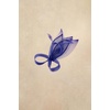 image:imageBABEYOND Fascinator Hair Clip for Women  Tea Party Kentucky Elegant Chic Mesh Feather Flower Bridal Wedding HeadpieceRoyal Blue