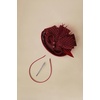 image:imageBABEYOND Fascinators Hats for Women  Tea Party 2026 Kentucky Fascinator Pillbox Derby Hat Sinamay Headband with Hair ClipBurgundy