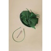 image:imageBABEYOND Fascinators Hats for Women  Tea Party 2026 Kentucky Fascinator Pillbox Derby Hat Sinamay Headband with Hair ClipDark Green