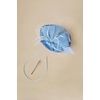 image:imageBABEYOND Fascinators Hats for Women  Tea Party 2026 Kentucky Fascinator Pillbox Derby Hat Sinamay Headband with Hair ClipLight Blue