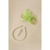 image:imageBABEYOND Fascinators Hats for Women  Tea Party Hats Kentucky Elegant Tulle Feather Bridal Wedding Ribbon Headband Hair ClipOlive Green