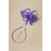 image:imageBABEYOND Fascinators Hats for Women  Tea Party Hats Kentucky Elegant Tulle Feather Bridal Wedding Ribbon Headband Hair ClipPurple