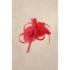 image:imageBABEYOND Fascinators Hats for Women  Tea Party Hats Kentucky Elegant Tulle Mesh Feather Bridal Wedding Headband Hair ClipRed