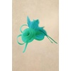 image:imageBABEYOND Fascinators Hats for Women  Tea Party Hats Kentucky Elegant Tulle Mesh Feather Bridal Wedding Headband Hair ClipTeal