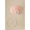 image:imageBABEYOND Fascinators Hats for Women  Tea Party Kentucky Fascinator Derby Flower Pillbox Hat with Pearls for Bridal WeddingLight Pink