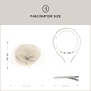 image:imageBABEYOND Fascinators Hats for Women  Tea Party Kentucky Fascinator Derby Knot Tulle Pillbox Church Hat for Bridal WeddingBeige