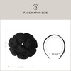 image:imageBABEYOND Fascinators Hats for Women  Tea Party Kentucky Fascinator Elegant Derby Hat Flower Church Headpiece with PearlBlack