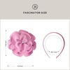 image:imageBABEYOND Fascinators Hats for Women  Tea Party Kentucky Fascinator Elegant Derby Hat Flower Church Headpiece with PearlPink