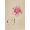 image:imageBABEYOND Fascinators Hats for Women  Tea Party Kentucky Fascinator Flower Derby Hat Linen Feathers Headband with Hair ClipPink