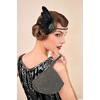 image:imageBABEYOND Feather Headpiece Flapper Headband  Great Gatsby Vintage Hair Accessory for Costume PartyBlack