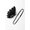 image:imageBABEYOND Feather Headpiece Flapper Headband  Great Gatsby Vintage Hair Accessory for Costume PartyBlack