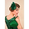 image:imageBABEYOND Feather Headpiece Flapper Headband  Great Gatsby Vintage Hair Accessory for Costume PartyGreen