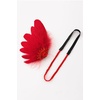 image:imageBABEYOND Feather Headpiece Flapper Headband  Great Gatsby Vintage Hair Accessory for Costume PartyRed