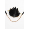 image:imageBABEYOND Flapper Headpiece for Women  1920s Headband Roaring 20s Great Gatsby Accessories Rhinestone Feather Hair ClipBlack Gold