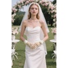 image:imageBABEYOND Lace Gloves Women  Floral Opera Gloves Stretchy Elegant Tea Party Accessories for Wedding Prom Evening PartyBeige